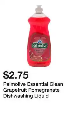 Dollarama Palmolive Essential Clean Grapefruit Pomegranate Dishwashing Liquid offer