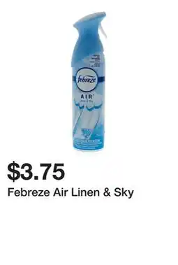 Dollarama Febreze Air Linen & Sky offer