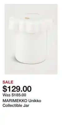 Holt Renfrew MARIMEKKO Unikko Collectible Jar offer