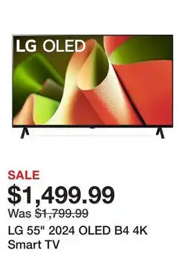 TSC Stores LG 55 2024 OLED B4 4K Smart TV offer