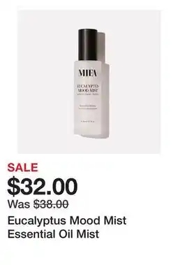TSC Stores Eucalyptus Mood Mist Essential Oil Mist offer
