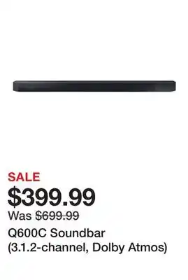 TSC Stores Q600C Soundbar (3.1.2-channel, Dolby Atmos) offer