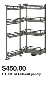 IKEA UTRUSTA Pull-out pantry offer