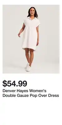 Mark's Denver Hayes Women's Double Gauze Pop Over Dress offer