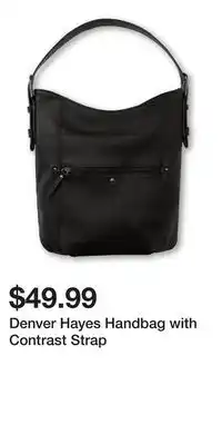 Mark's Denver Hayes Handbag with Contrast Strap offer