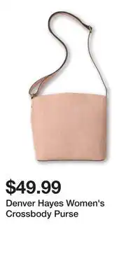 Mark's Denver Hayes Women's Crossbody Purse offer