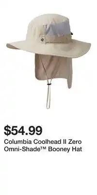 Mark's Columbia Coolhead II Zero Omni-Shade Booney Hat offer