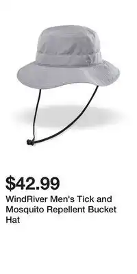Mark's WindRiver Men's Tick and Mosquito Repellent Bucket Hat offer