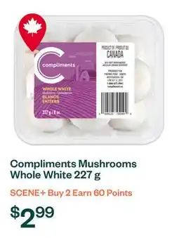 Voilà Compliments Mushrooms Whole White 227 g offer