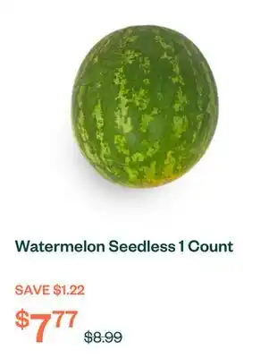 Voilà Watermelon Seedless 1 Count offer