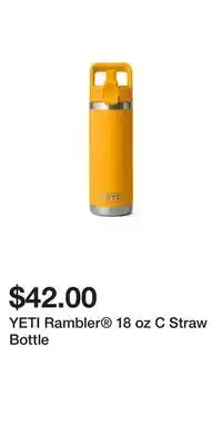 Sport Chek YETI Rambler 18 oz C Straw Bottle offer