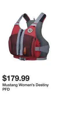 Sport Chek Mustang Women's Destiny PFD offer