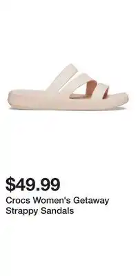 Sport Chek Crocs Women's Getaway Strappy Sandals offer