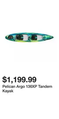 Sport Chek Pelican Argo 136XP Tandem Kayak offer