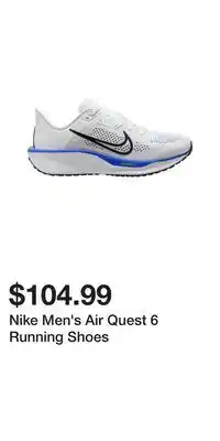 Sport Chek Nike Men's Air Quest 6 Running Shoes offer