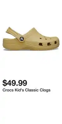 Sport Chek Crocs Kid's Classic Clogs offer
