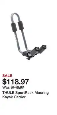 Sport Chek THULE SportRack Mooring Kayak Carrier offer