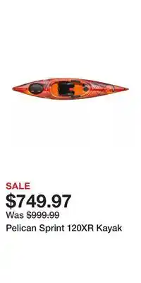 Sport Chek Pelican Sprint 120XR Kayak offer
