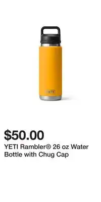 Sport Chek YETI Rambler 26 oz Water Bottle with Chug Cap offer