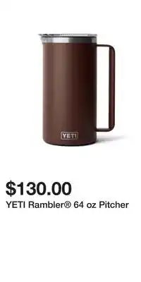 Sport Chek YETI Rambler 64 oz Pitcher offer