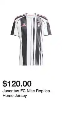 Sport Chek Juventus FC Nike Replica Home Jersey offer