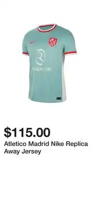 Sport Chek Atletico Madrid Nike Replica Away Jersey offer