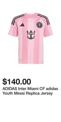 Sport Chek ADIDAS Inter Miami CF adidas Youth Messi Replica Jersey offer