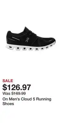 Sport Chek On Men's Cloud 5 Running Shoes offer