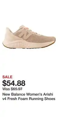 Sport Chek New Balance Women's Arishi v4 Fresh Foam Running Shoes offer