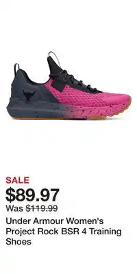 Sport Chek Under Armour Women's Project Rock BSR 4 Training Shoes offer