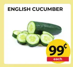 Food World Supermarket ENGLISH CUCUMBER offer