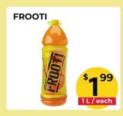Food World Supermarket FROOTI offer