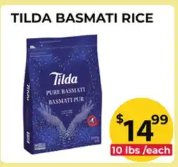 Food World Supermarket TILDA BASMATI RICE offer