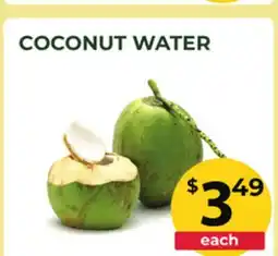 Food World Supermarket COCONUT WATER offer