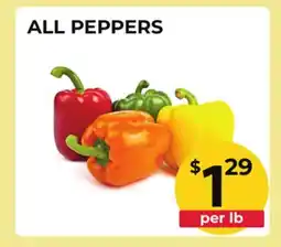 Food World Supermarket ALL PEPPERS offer