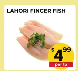 Food World Supermarket LAHORI FINGER FISH offer