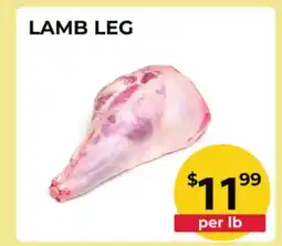 Food World Supermarket LAMB LEG offer