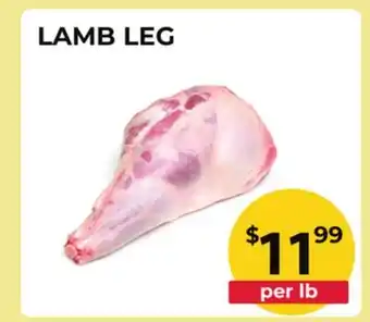 Food World Supermarket LAMB LEG offer