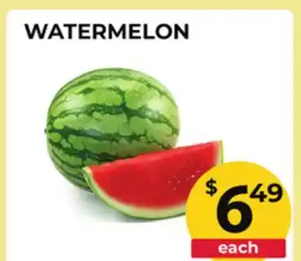 Food World Supermarket WATERMELON offer