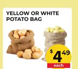 Food World Supermarket YELLOW OR WHITE POTATO BAG offer