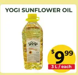 Food World Supermarket YOGI SUNFLOWER OIL offer