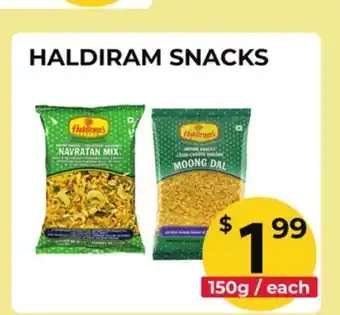 Food World Supermarket HALDIRAM SNACKS offer