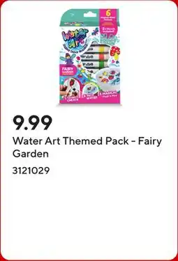 Staples Water Art Themed Pack - Fairy Garden offer