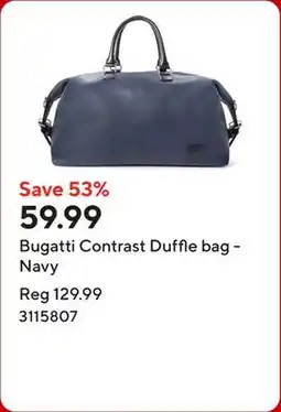 Staples Bugatti Contrast Duffle bag - Navy offer