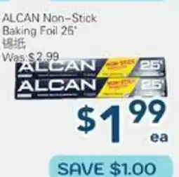 Oceans Fresh Food Market ALCAN Non-Stick Baking Foil offer