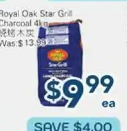 Oceans Fresh Food Market Royal Oak Star Grill Charcoal offer