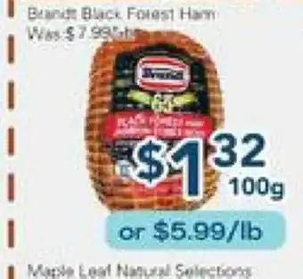 Oceans Fresh Food Market Brandt Black Forest Ham offer
