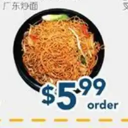 Oceans Fresh Food Market Cantonese Chow Mein offer