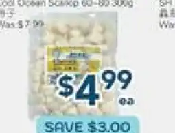 Oceans Fresh Food Market Cool Ocean Scallop 60-80 offer