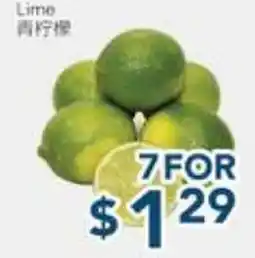 Oceans Fresh Food Market Lime offer